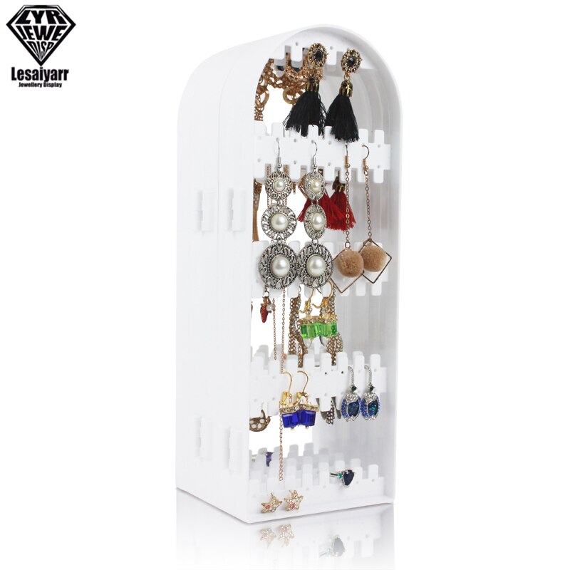 Clear Earrings Studs Folding Display Rack And Storage
