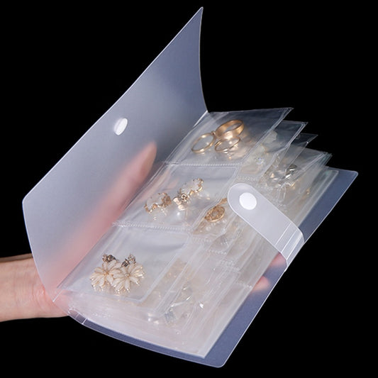 Anti-oxidation Clear Jewelry Storage Bag / Desktop Drawer Organizer